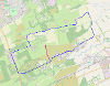 Map of closure on Hens Nest Road