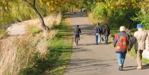 An image relating to Walking and Cycling